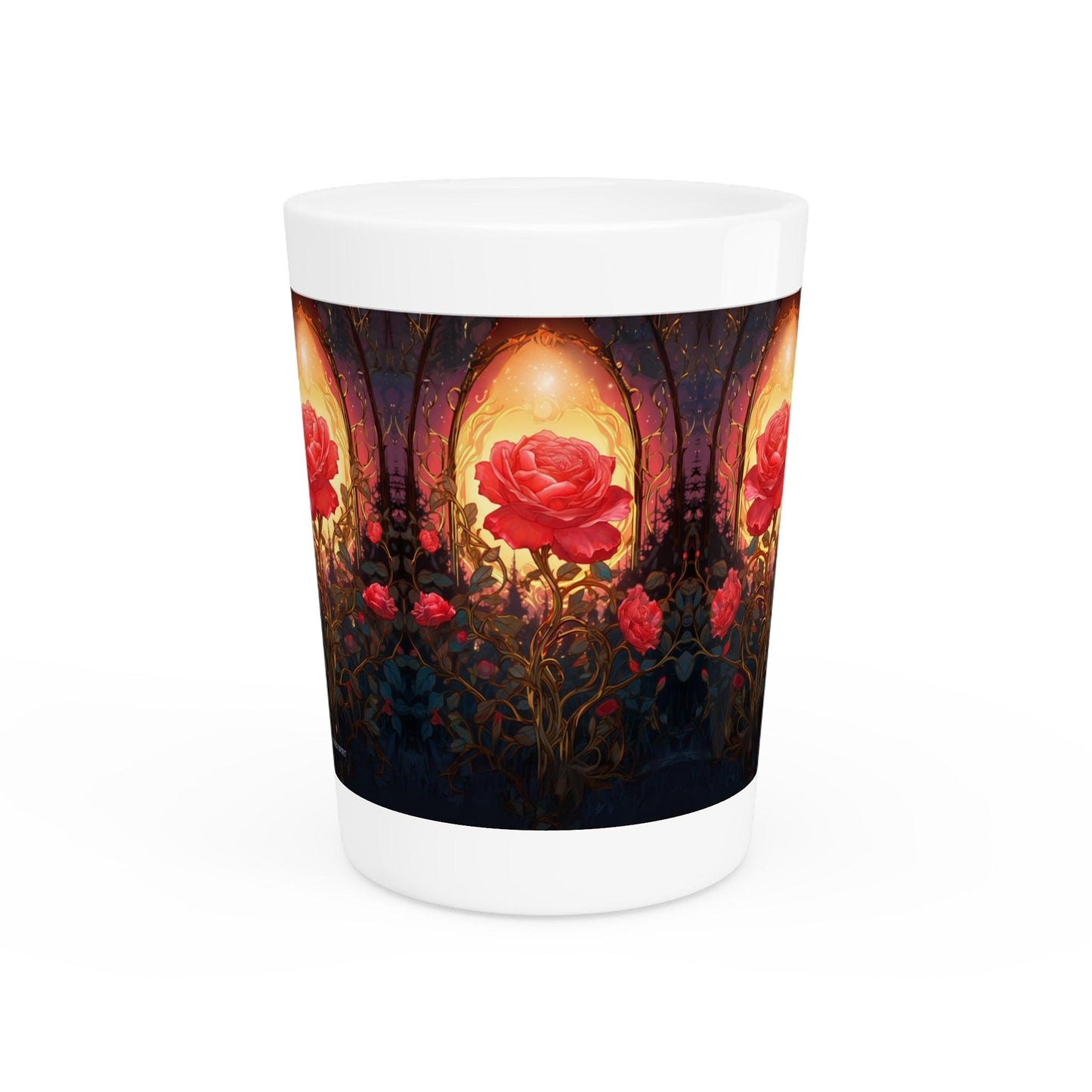 Rose Shot Glass