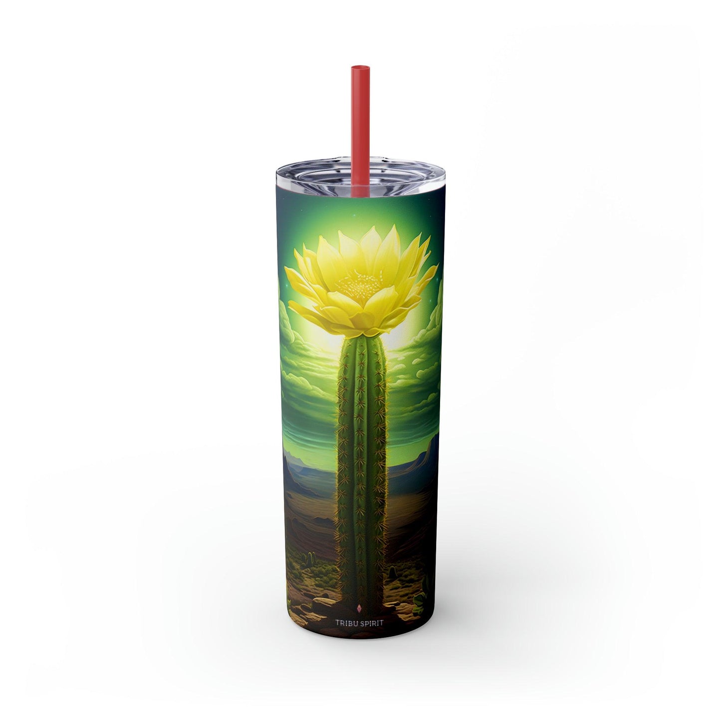 Huachuma Tumbler with Straw