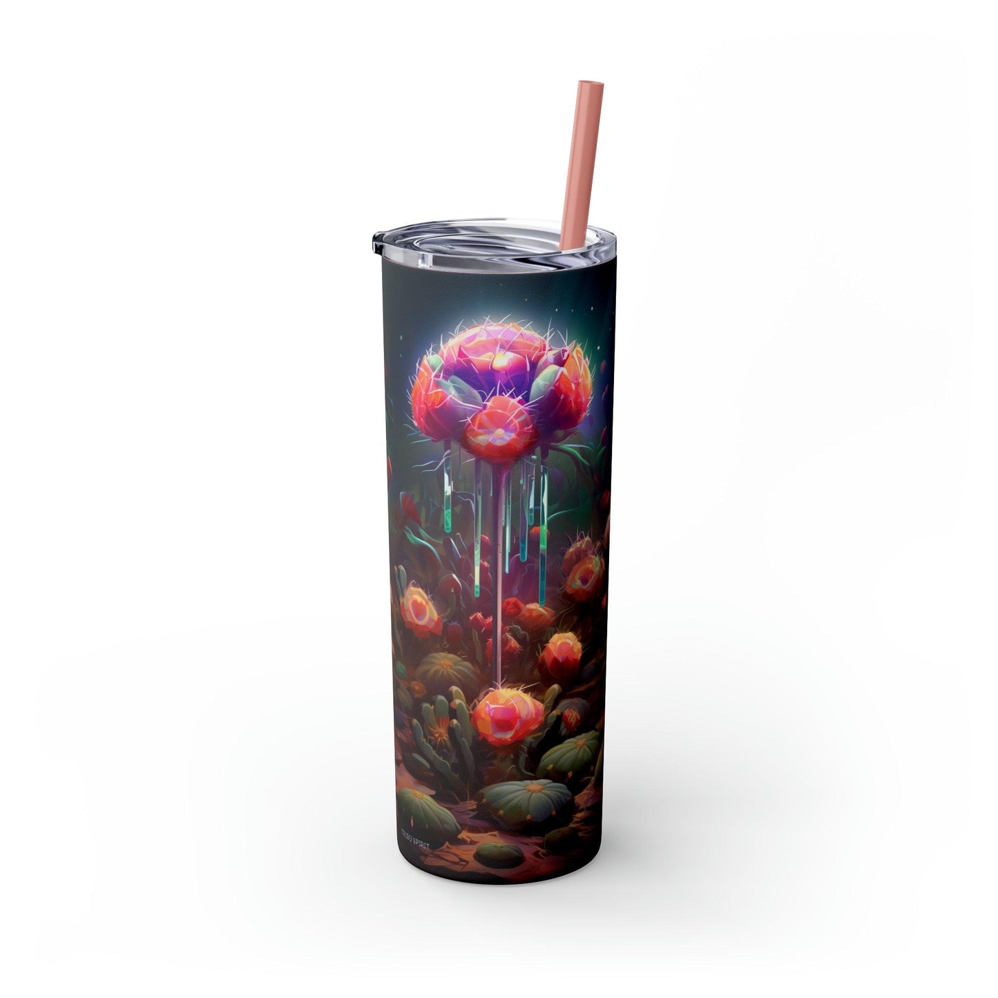 Peyote Tumbler with Straw