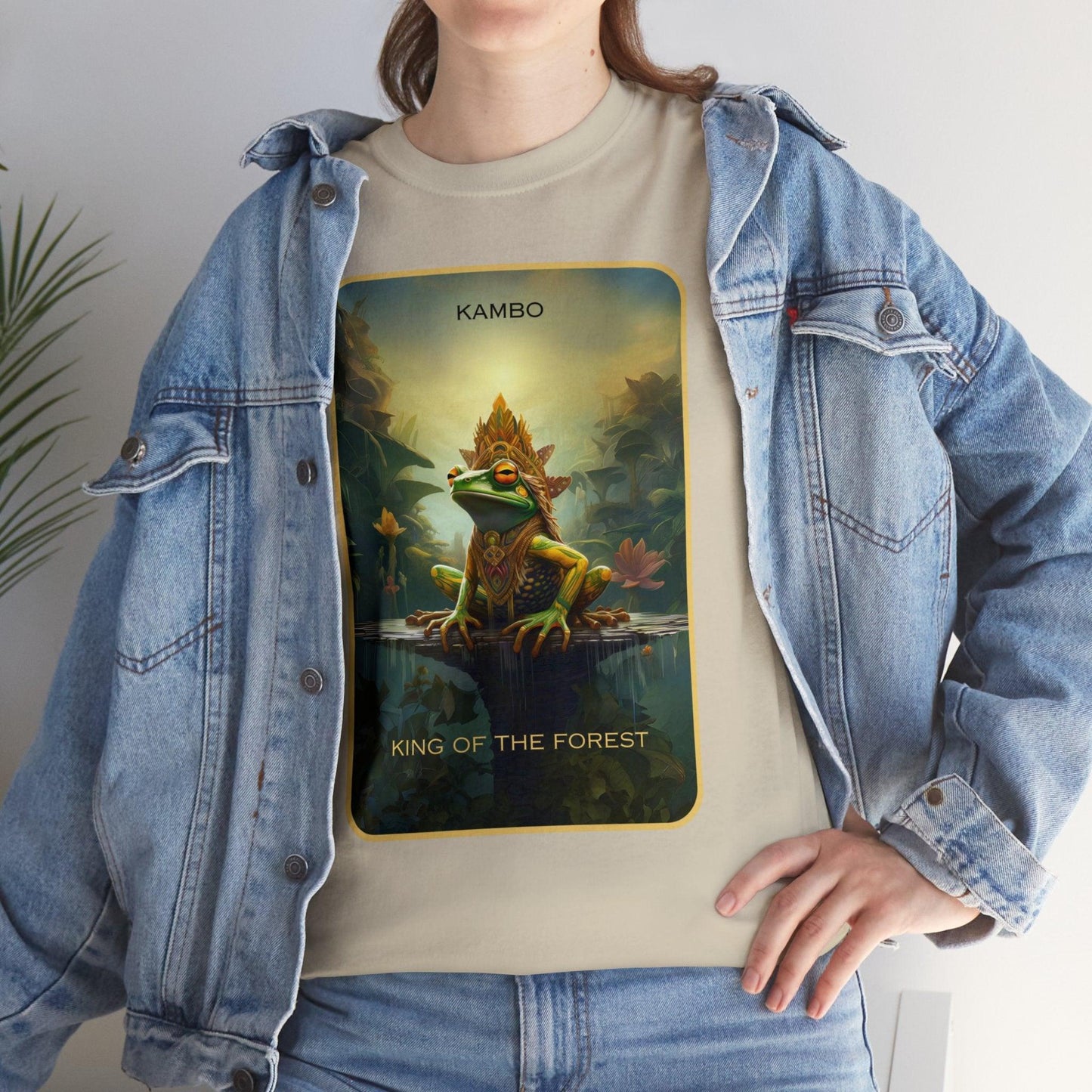 Kambo King of the Forest - Unisex Cotton Tee