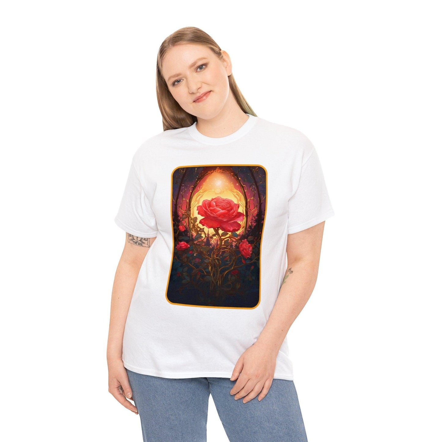 Rose - Unisex Cotton Tee