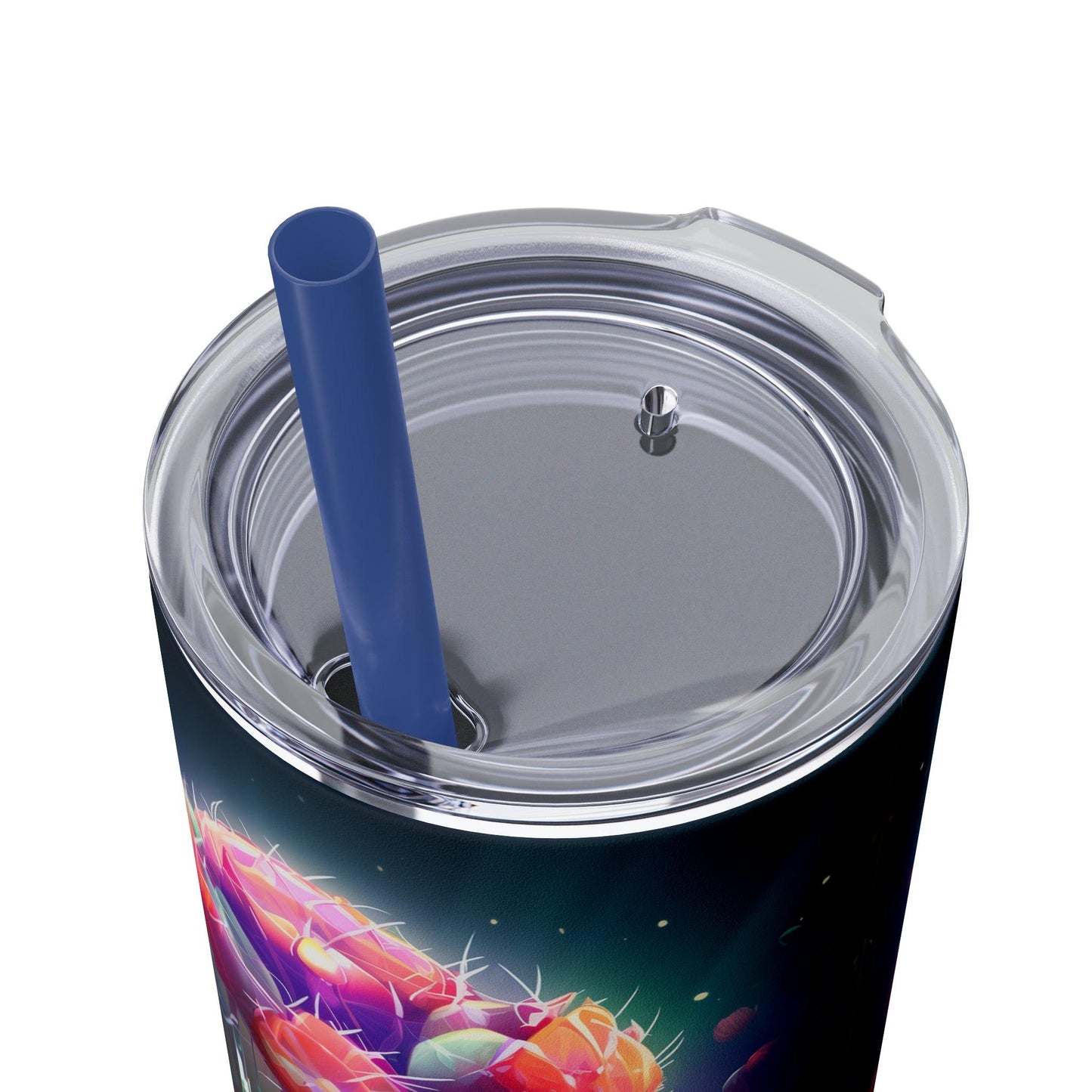 Peyote Tumbler with Straw