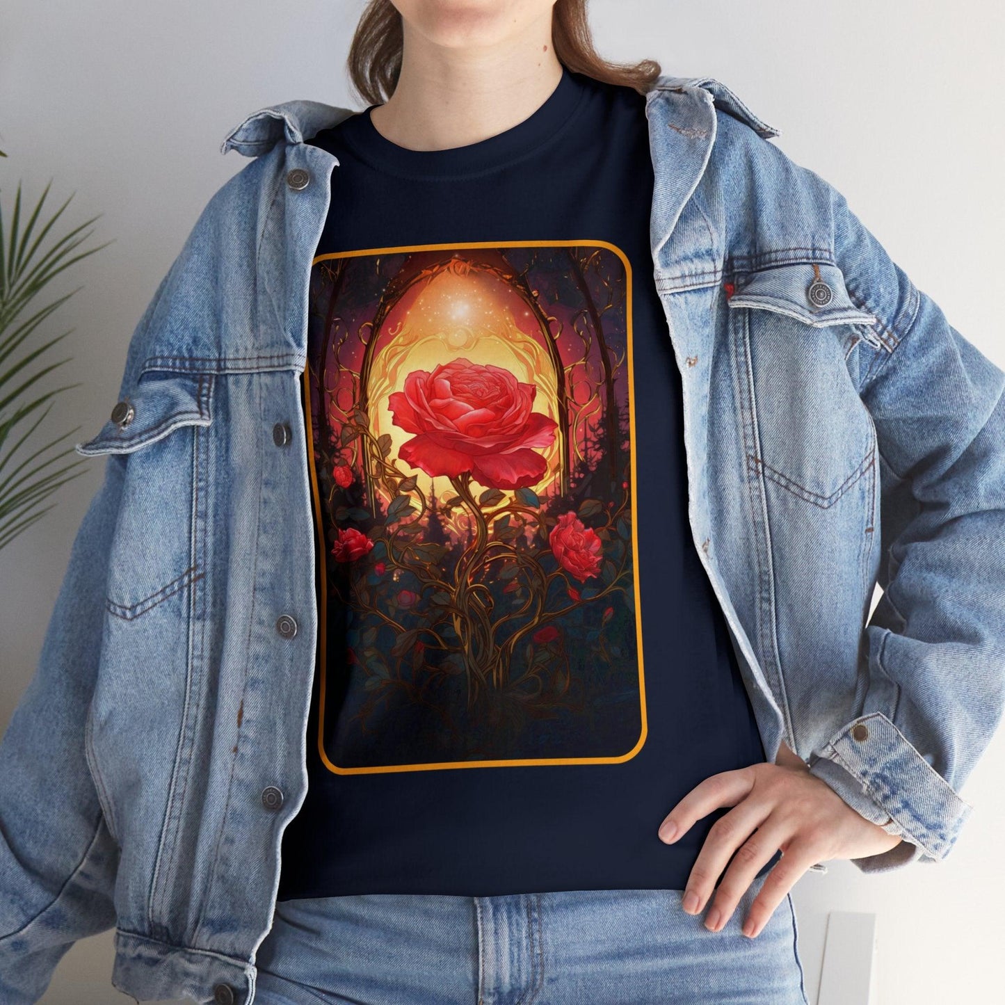 Rose - Unisex Cotton Tee