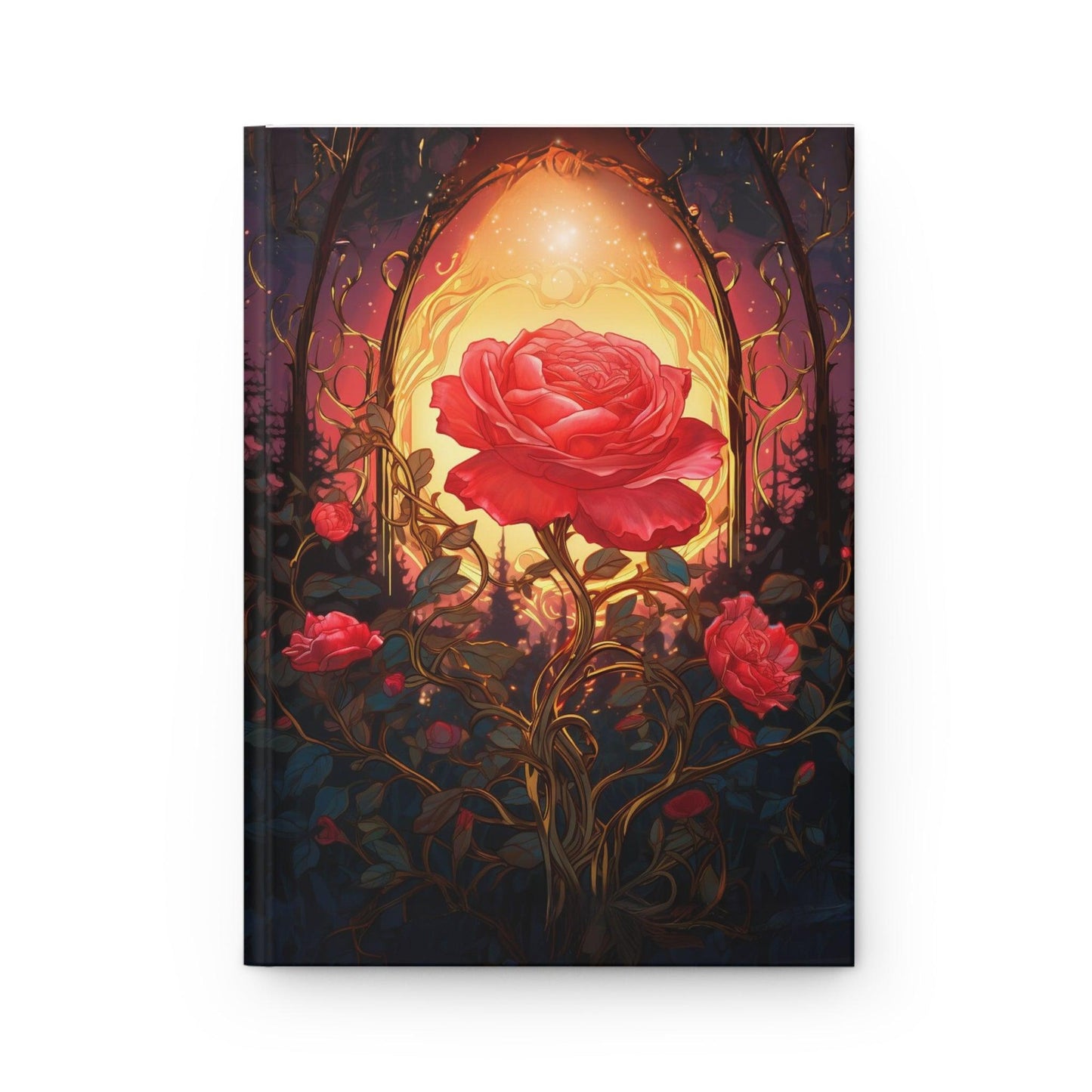 Rose Hardcover Journal
