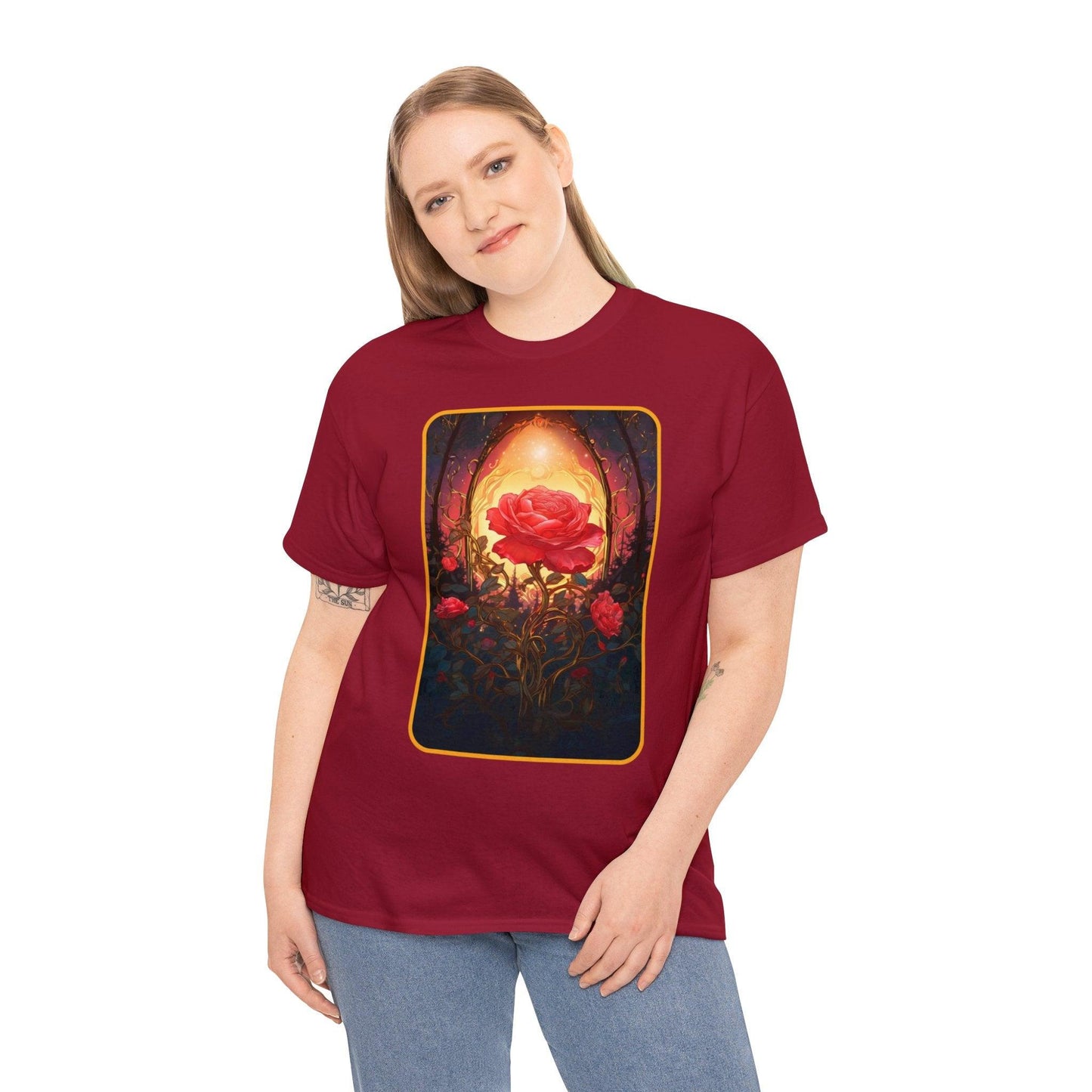 Rose - Unisex Cotton Tee