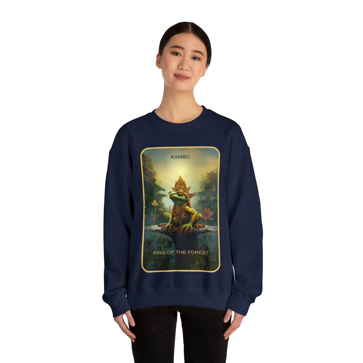 Kambo King of the Forest - Unisex Crewneck Sweatshirt