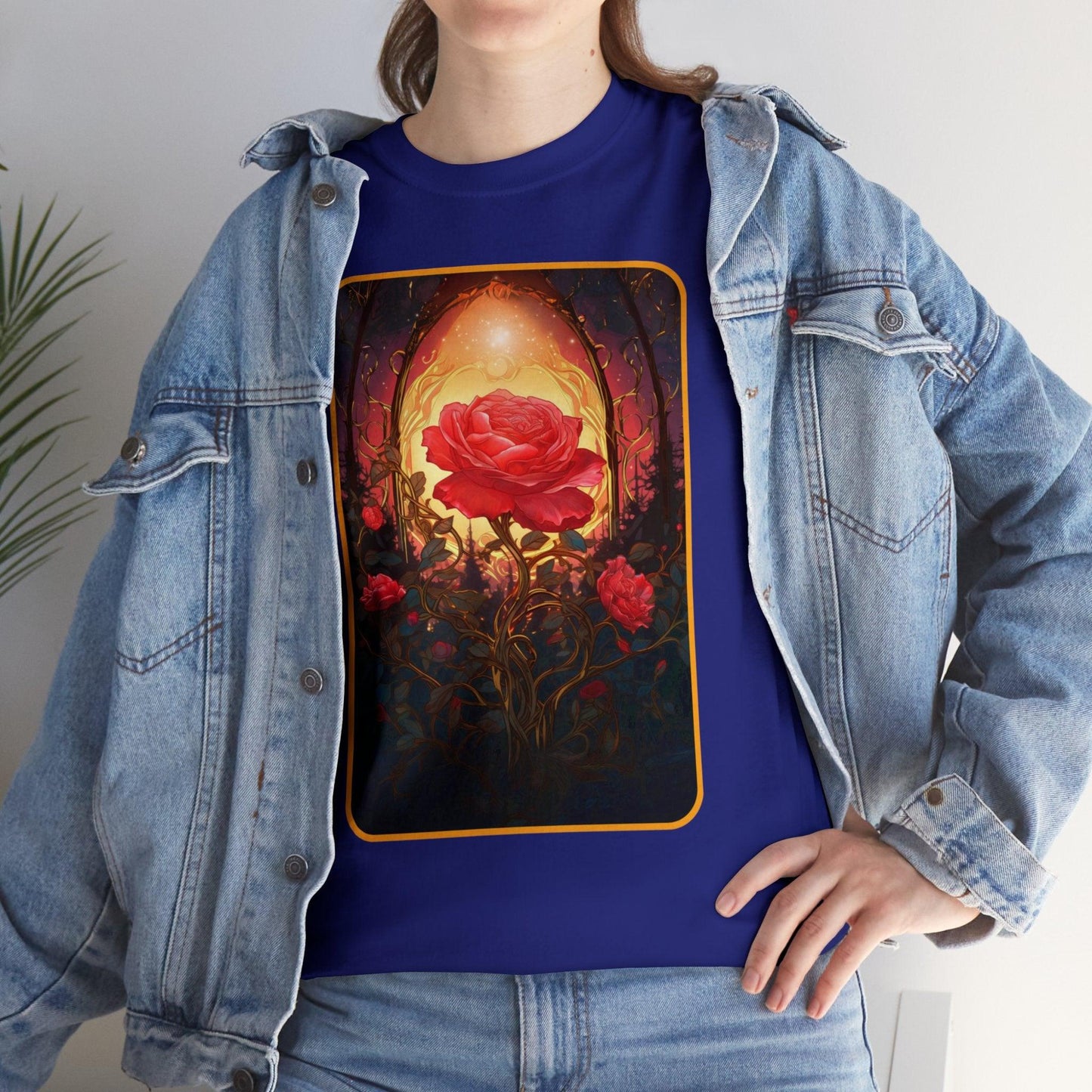 Rose - Unisex Cotton Tee
