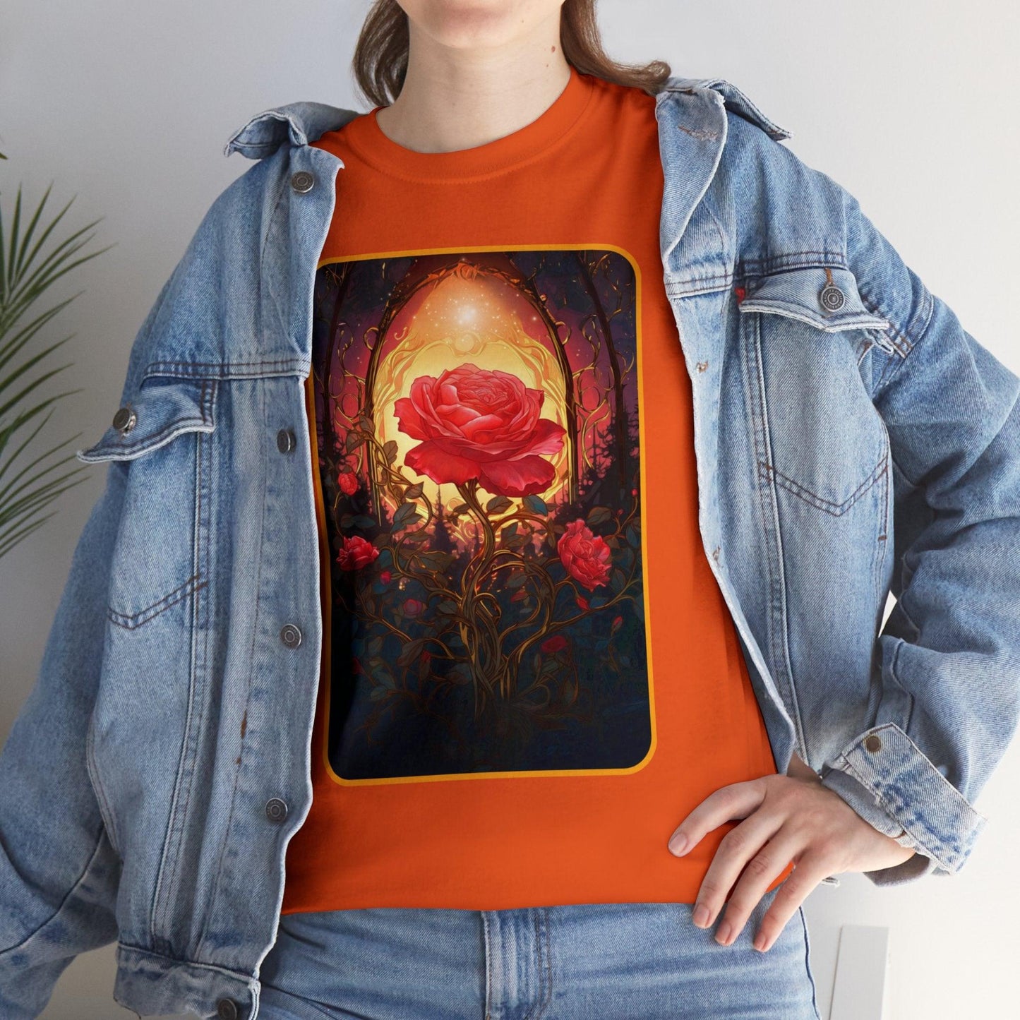 Rose - Unisex Cotton Tee