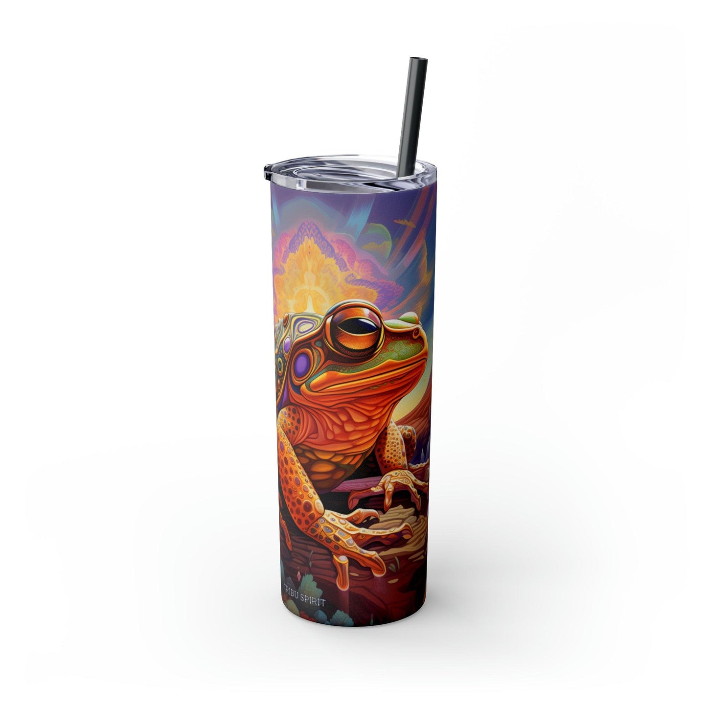 Bufo Tumbler with Straw