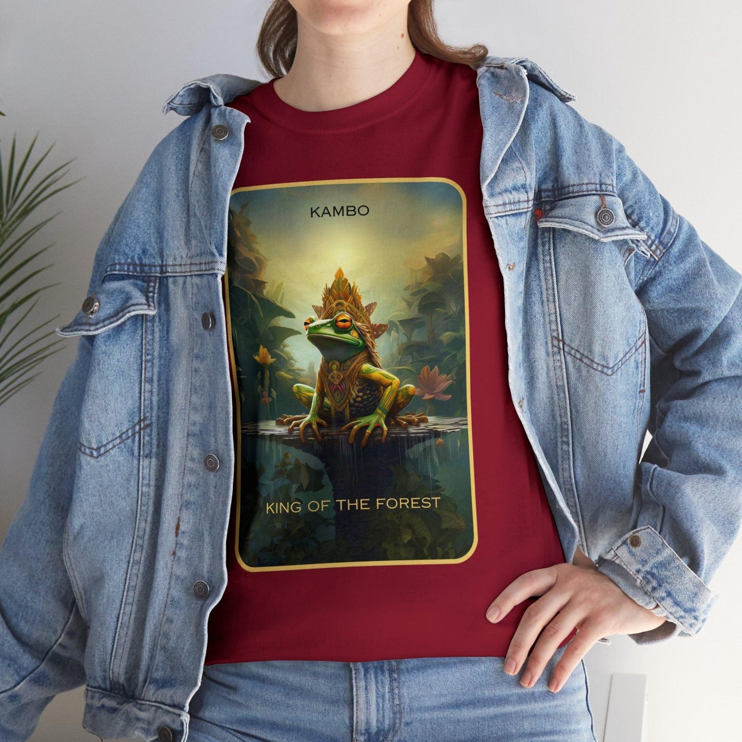 Kambo King of the Forest - Unisex Cotton Tee
