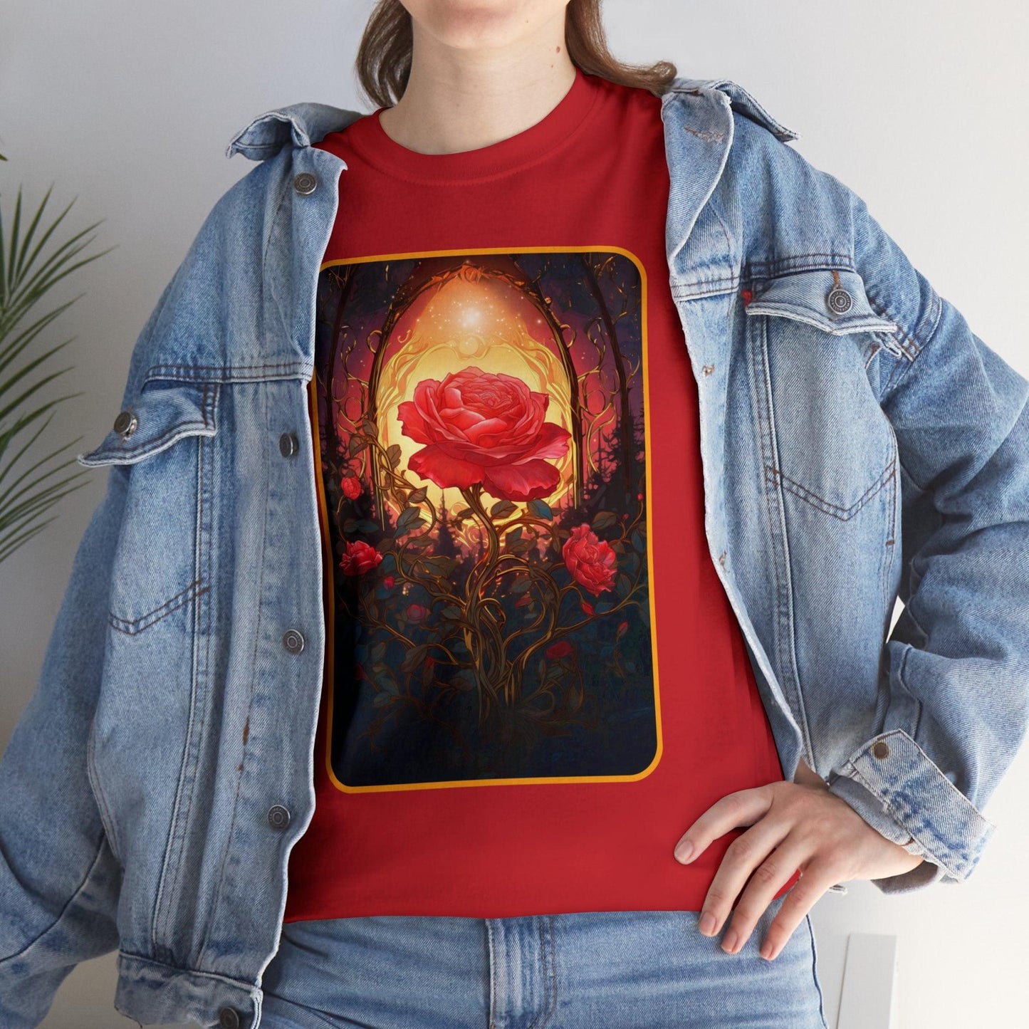 Rose - Unisex Cotton Tee