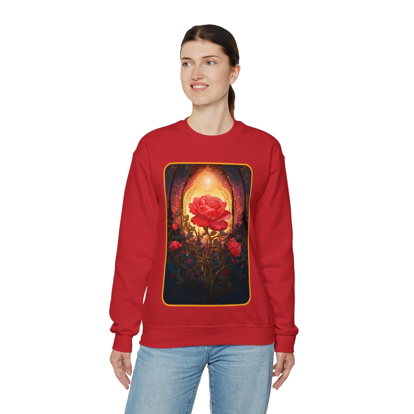 Rose - Unisex Crewneck Sweatshirt