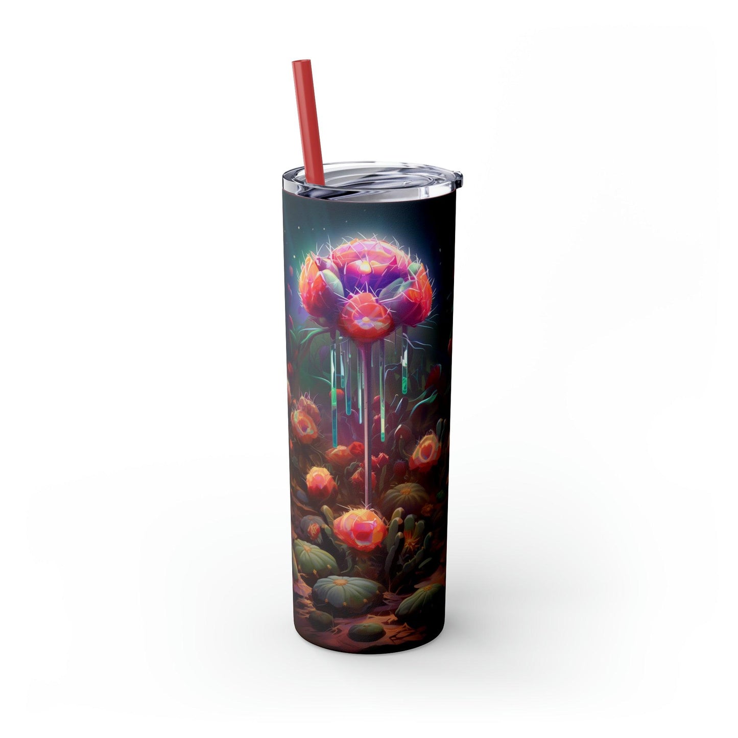 Peyote Tumbler with Straw