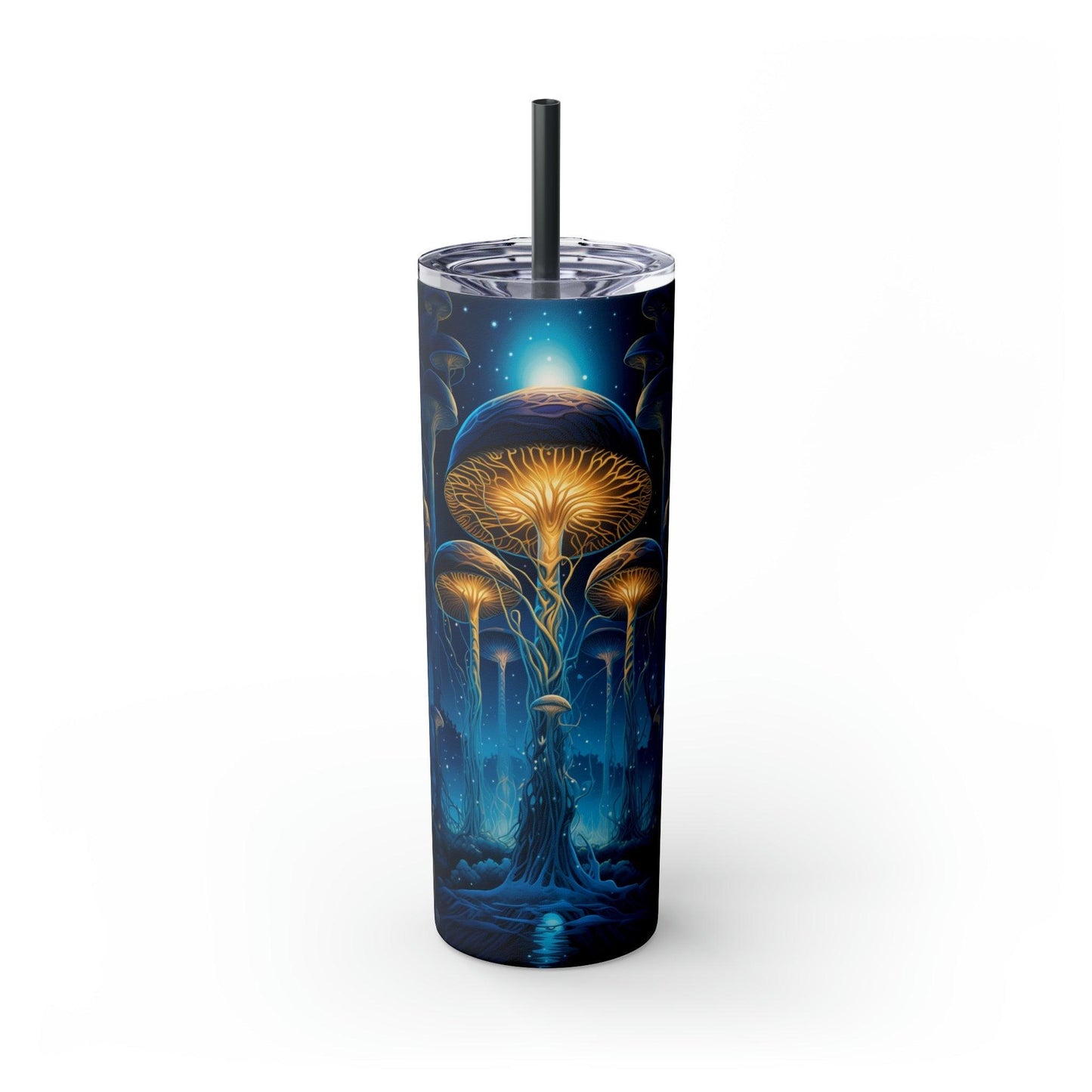 Psilocybin Tumbler with Straw