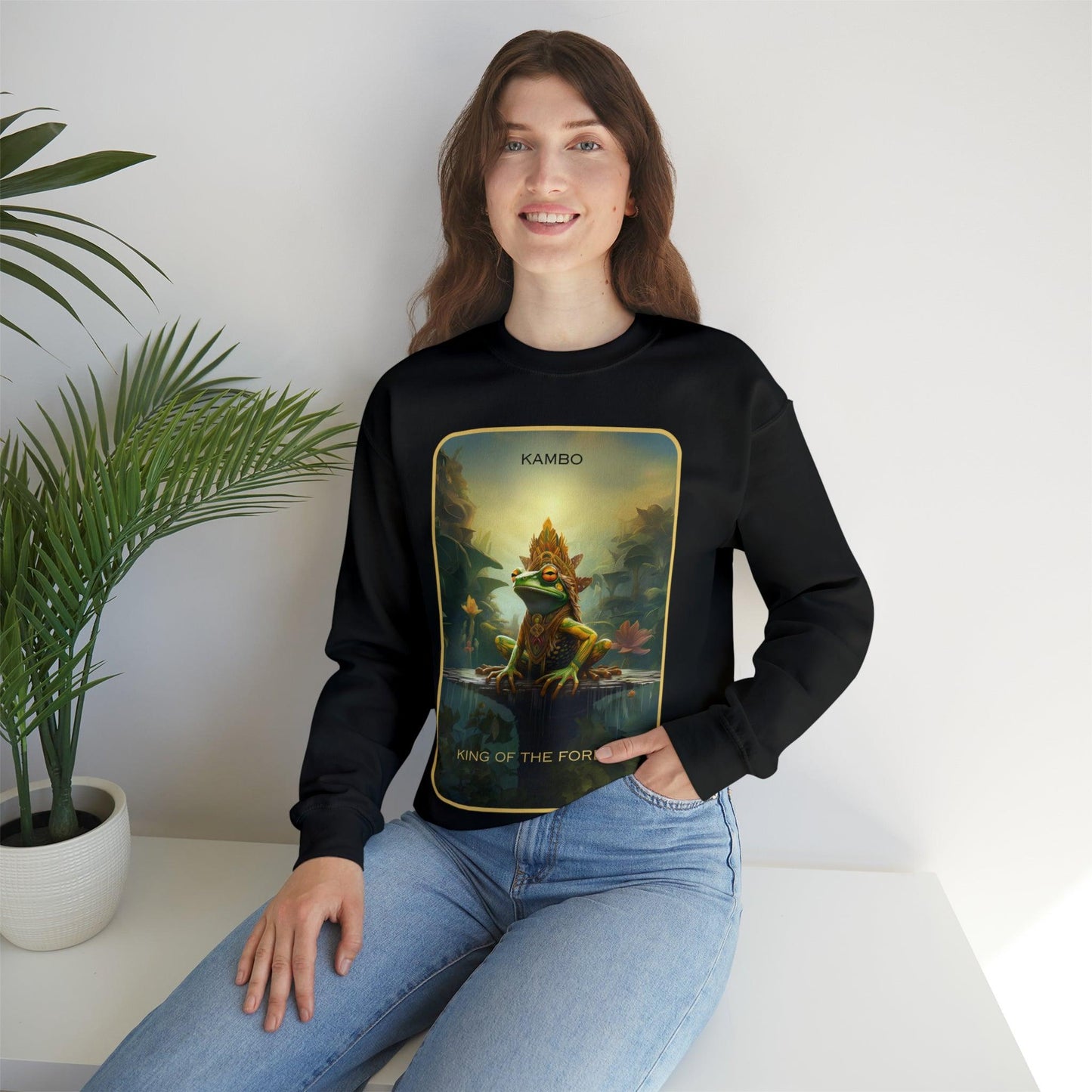 Kambo King of the Forest - Unisex Crewneck Sweatshirt