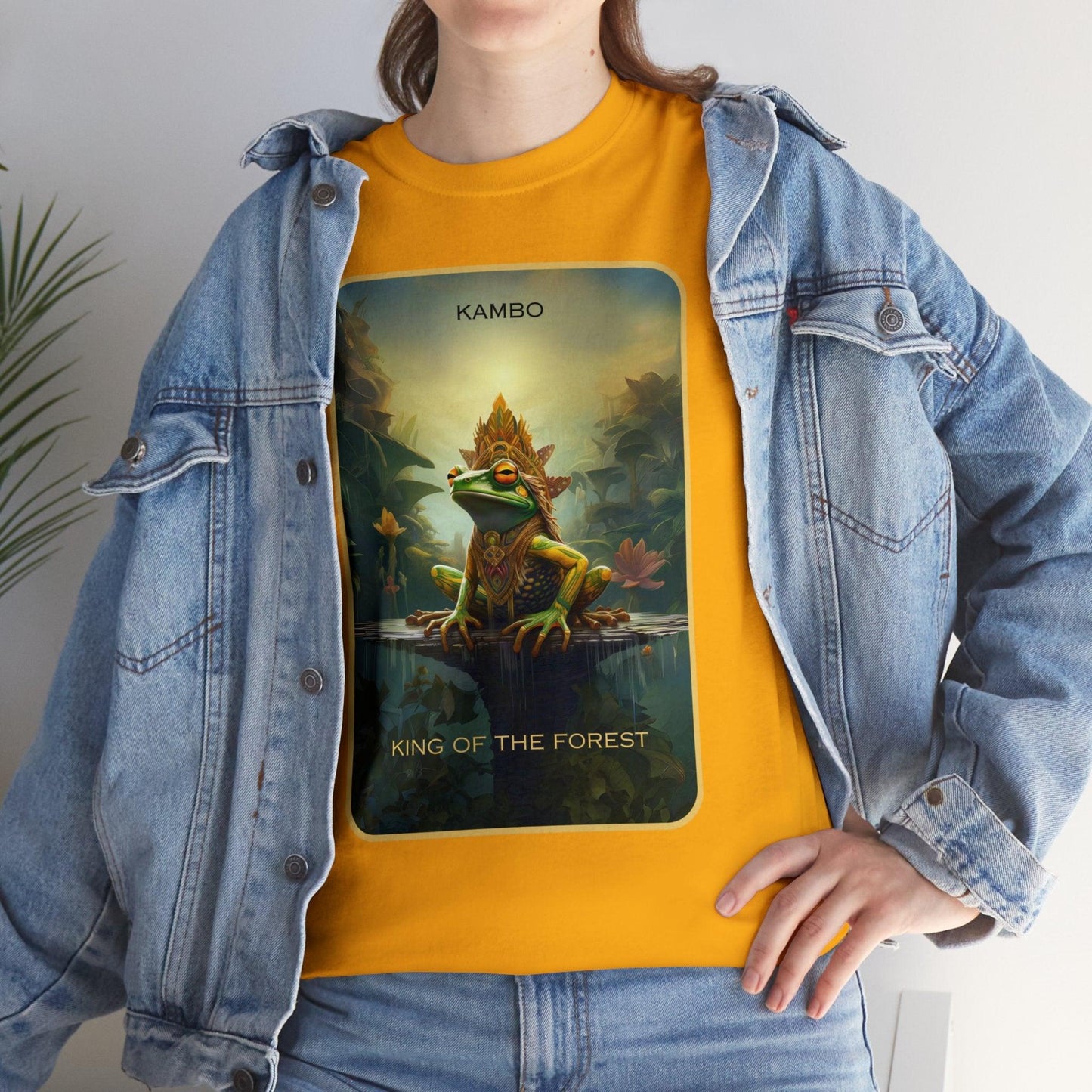 Kambo King of the Forest - Unisex Cotton Tee