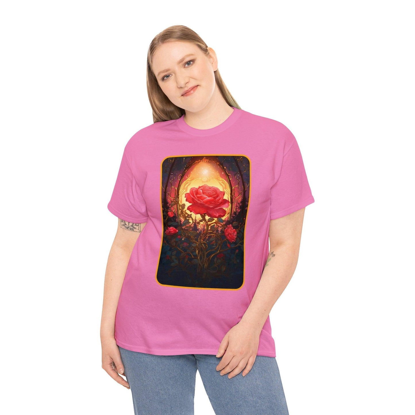 Rose - Unisex Cotton Tee