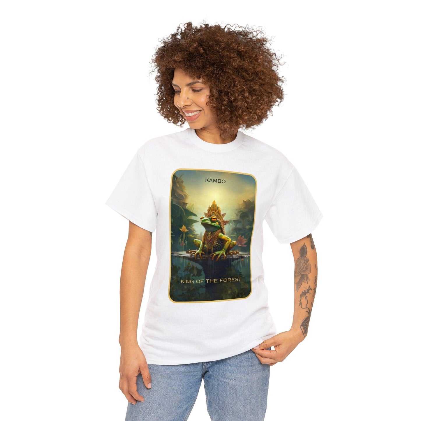 Kambo King of the Forest - Unisex Cotton Tee