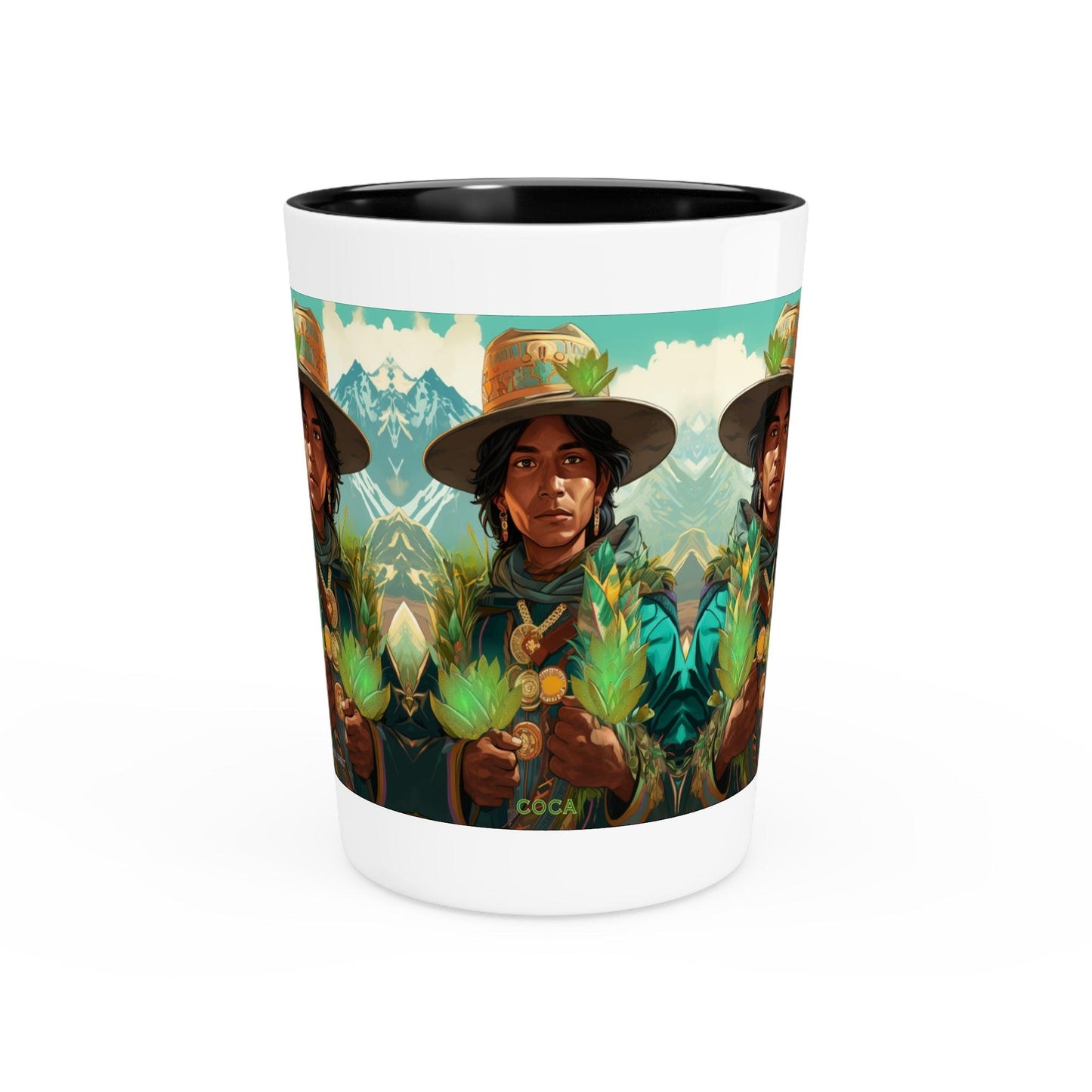 Coca Shot Glass