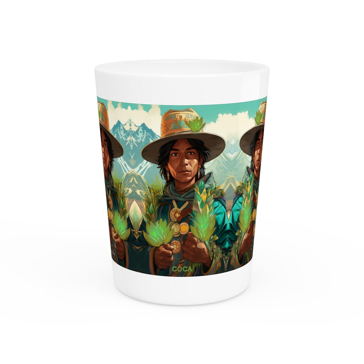 Coca Shot Glass