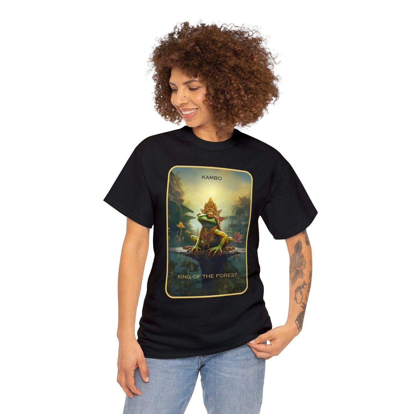 Kambo King of the Forest - Unisex Cotton Tee