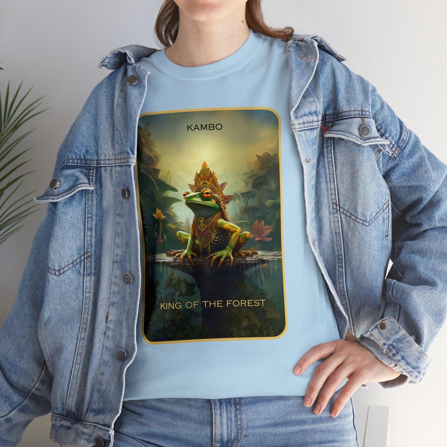 Kambo King of the Forest - Unisex Cotton Tee
