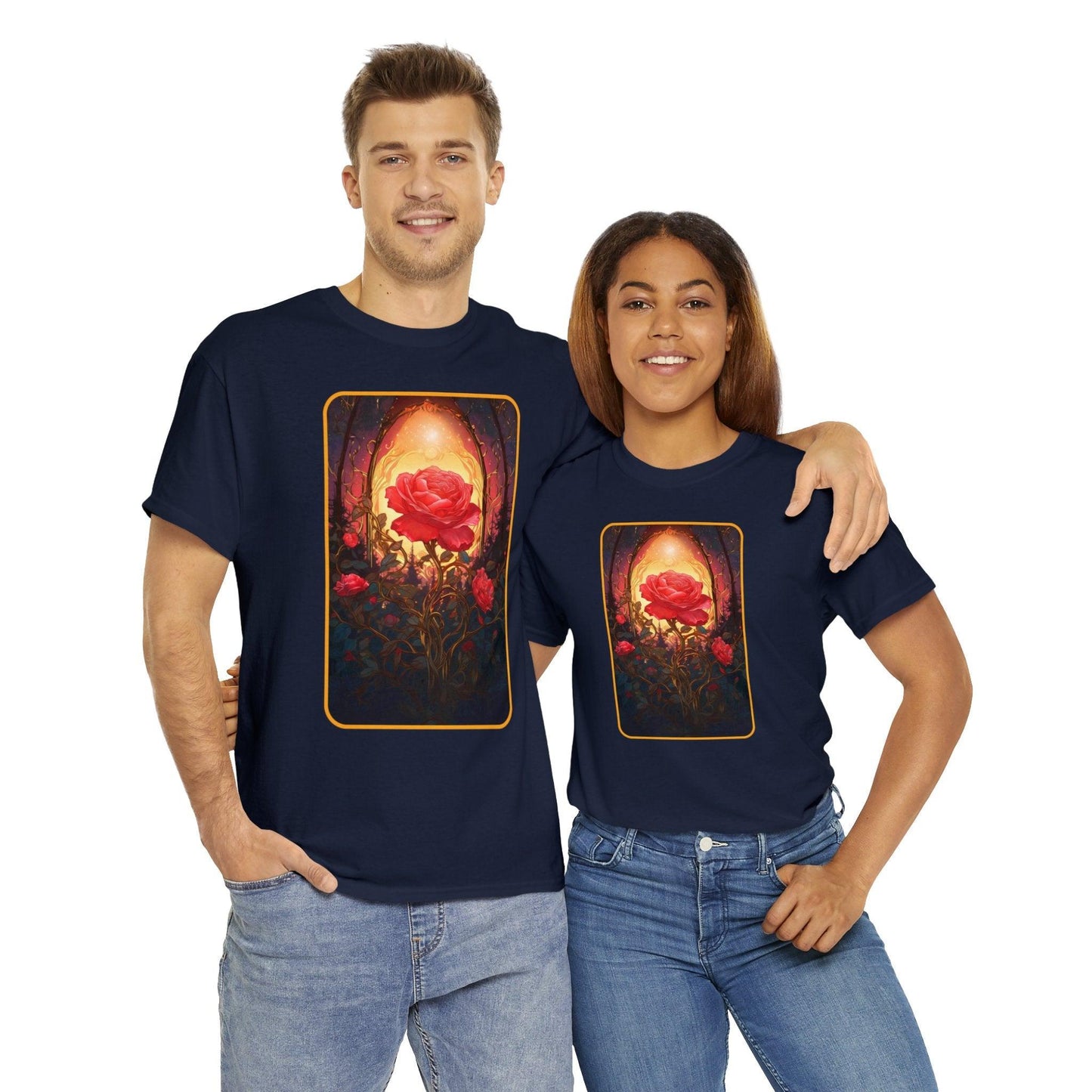 Rose - Unisex Cotton Tee