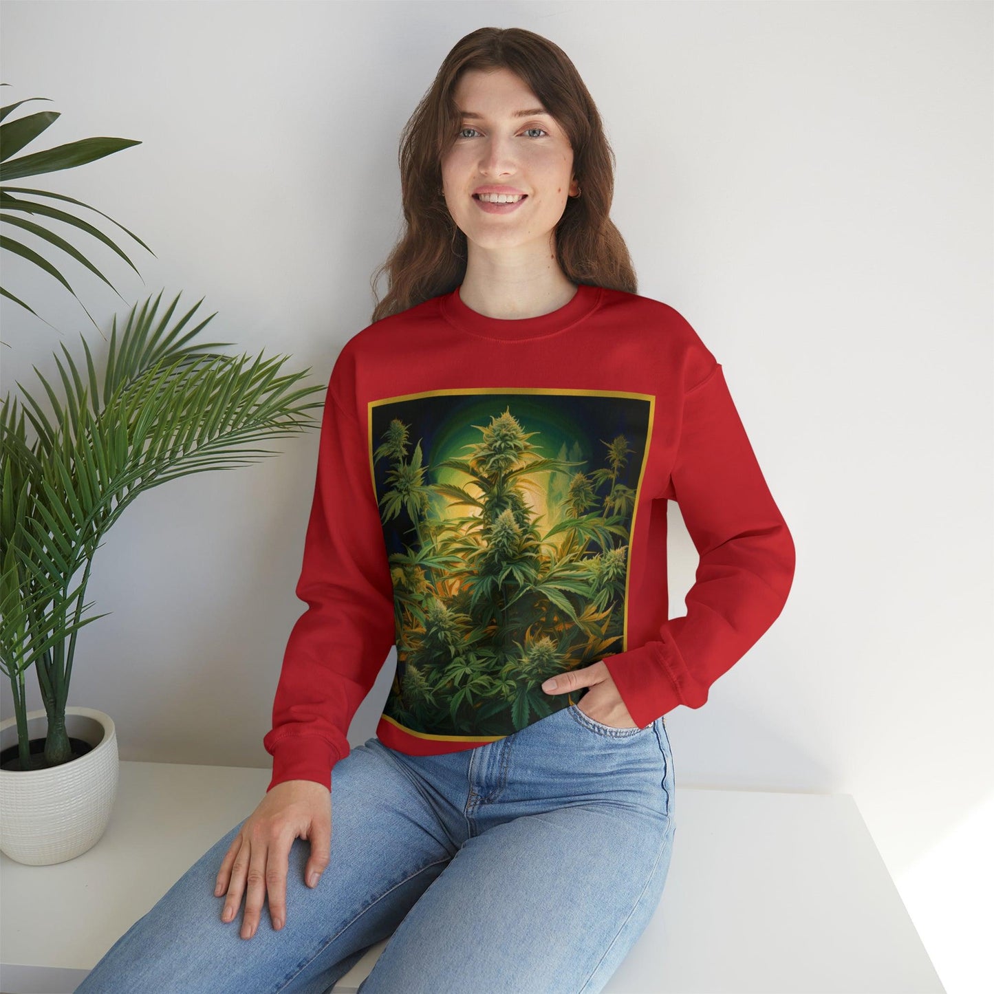 Cannabis - Unisex Crewneck Sweatshirt