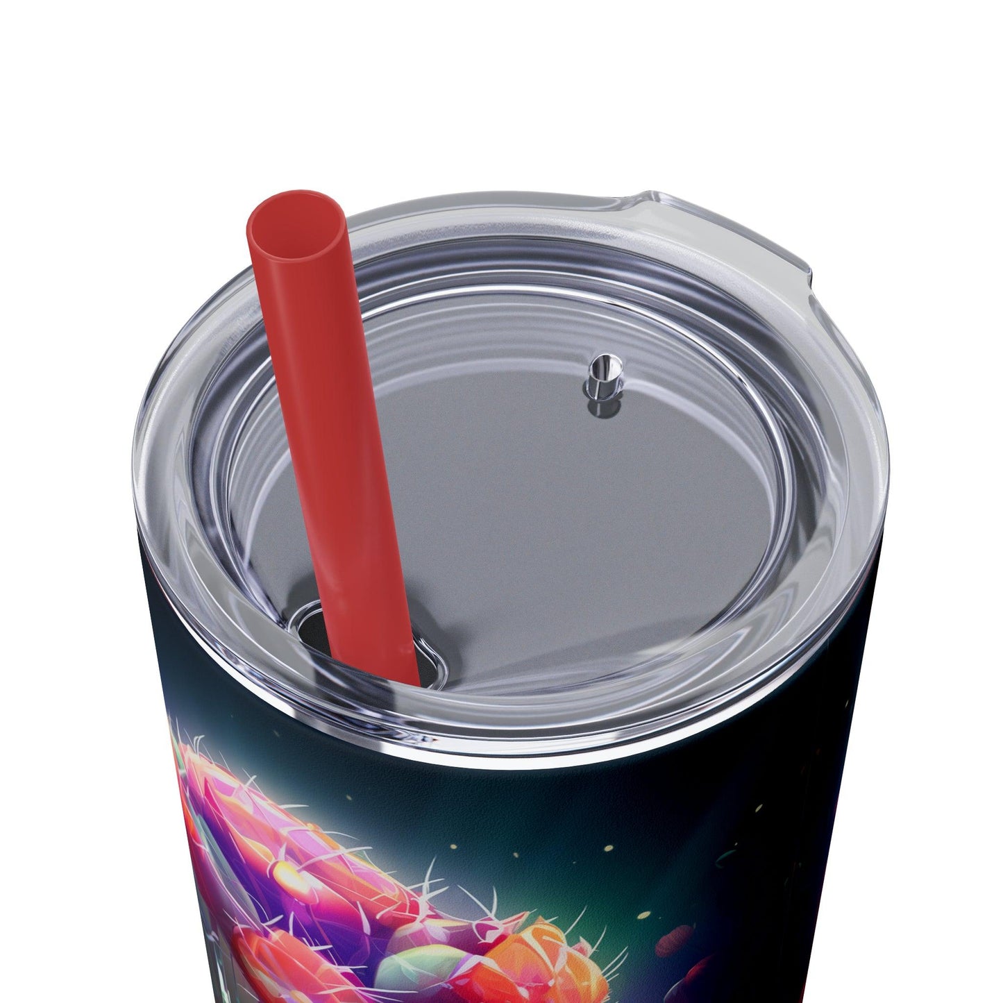 Peyote Tumbler with Straw