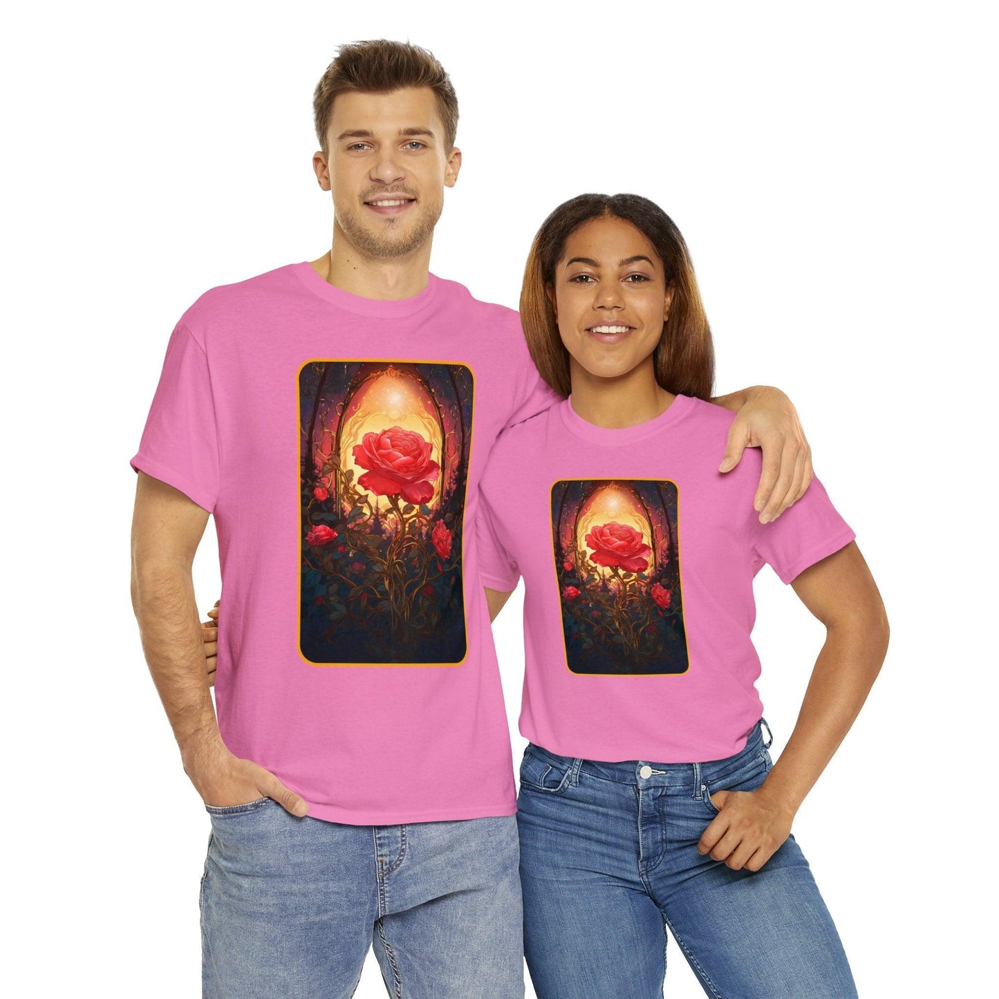 Rose - Unisex Cotton Tee