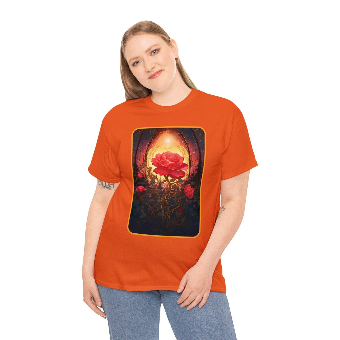 Rose - Unisex Cotton Tee
