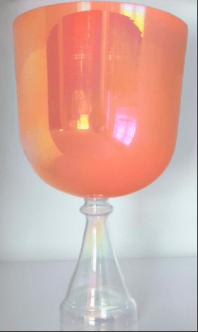 Citrine Opal Aura Crystal Chalice Grail & Bowl