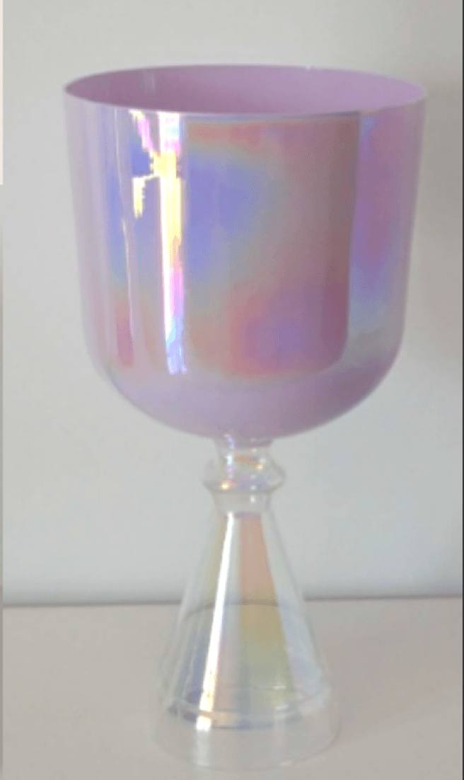 Amethyst Opal Aura Crystal Chalice Grail & Bowl