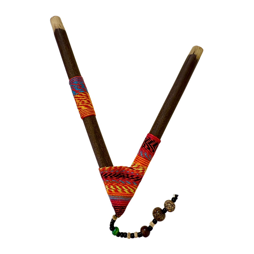 Bamboo Tepi Pipe - Red