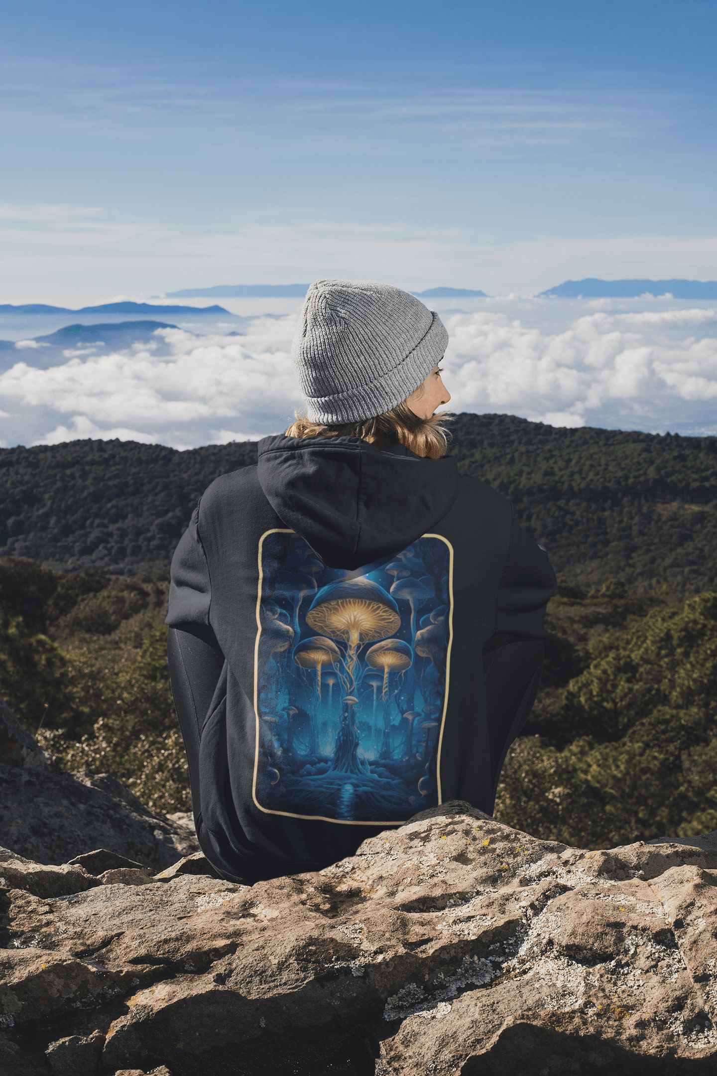 Psilocybin - Unisex Hooded Sweatshirt
