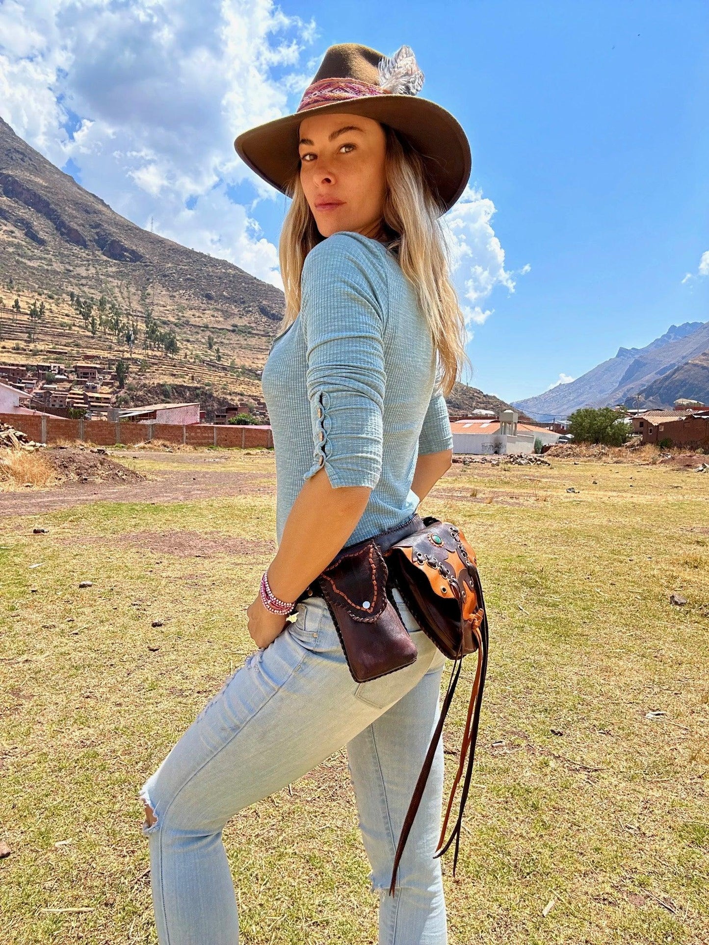 Leather Belt Bag
