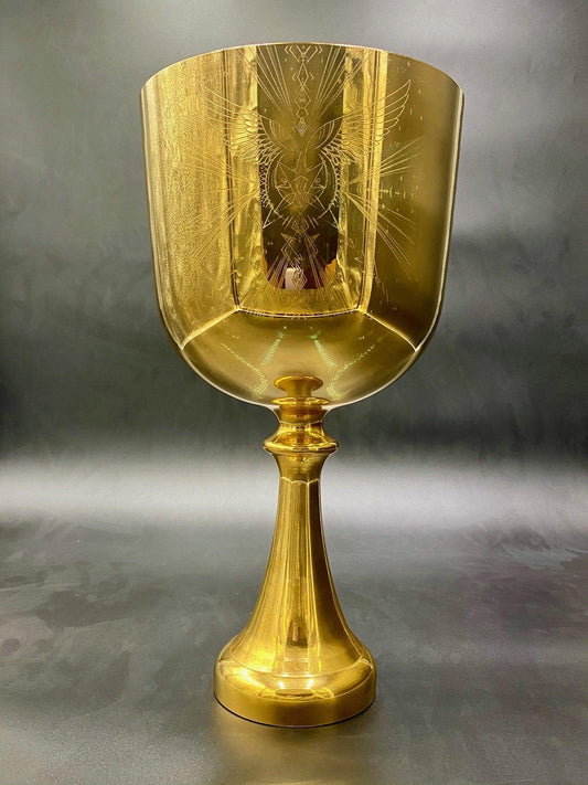 Limited Edition 24K Golden Grail - New Earth Transmission - Ether Elemental Guardian