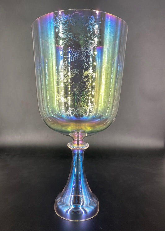LTD Turquoise Auraura Grail - Dimensional Shifts of the Crystalline - Air Elemental Guardian