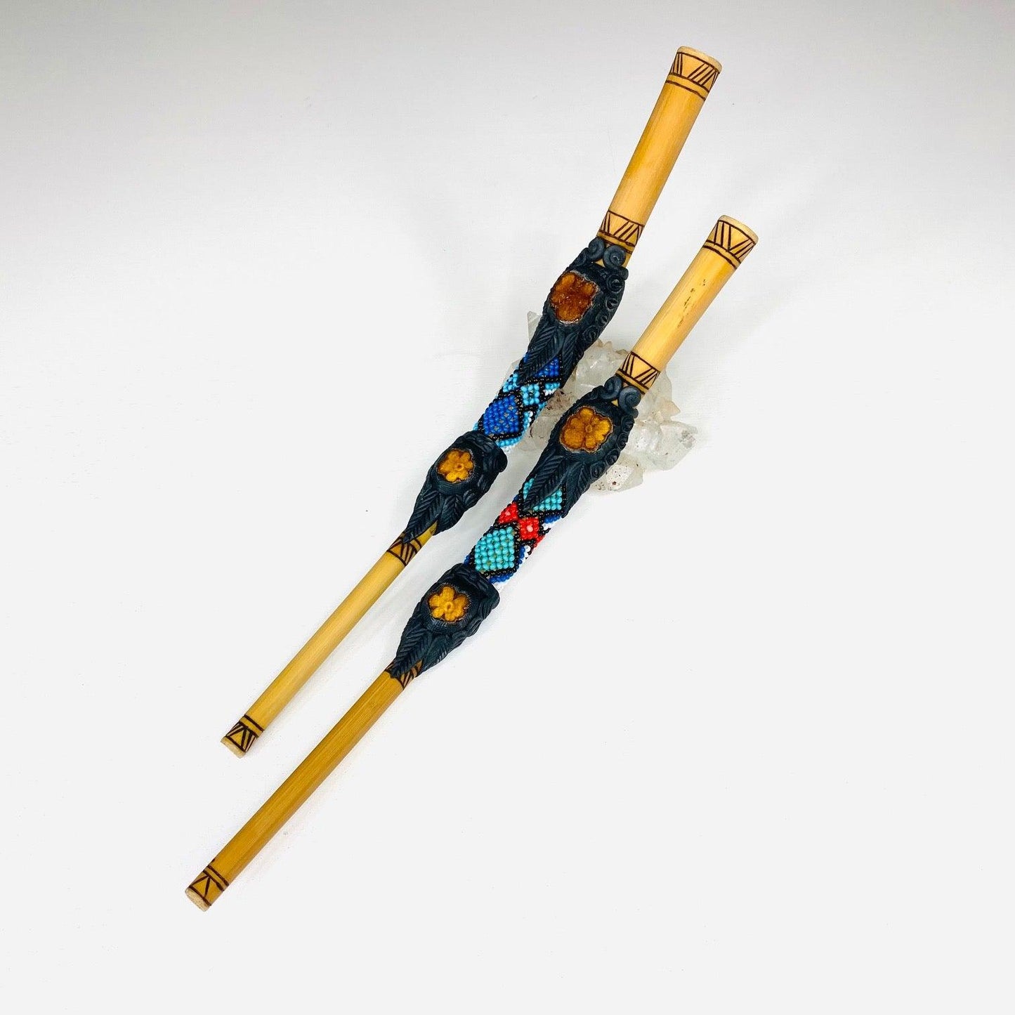 Kuntanawa Bamboo Beaded Aya Tepi