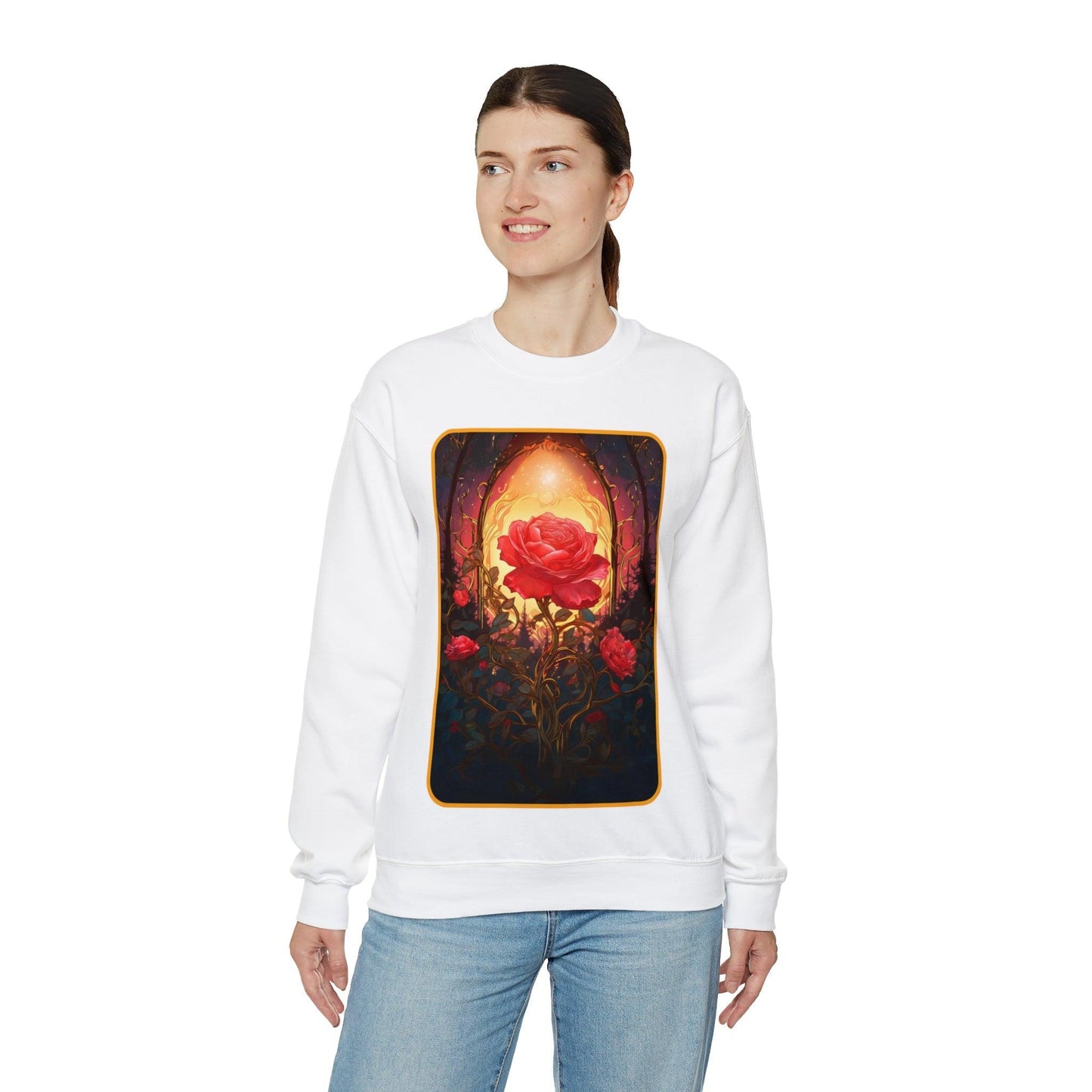 Rose  - Unisex Crewneck Sweatshirt