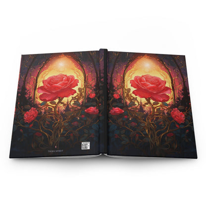 Rose Hardcover Journal