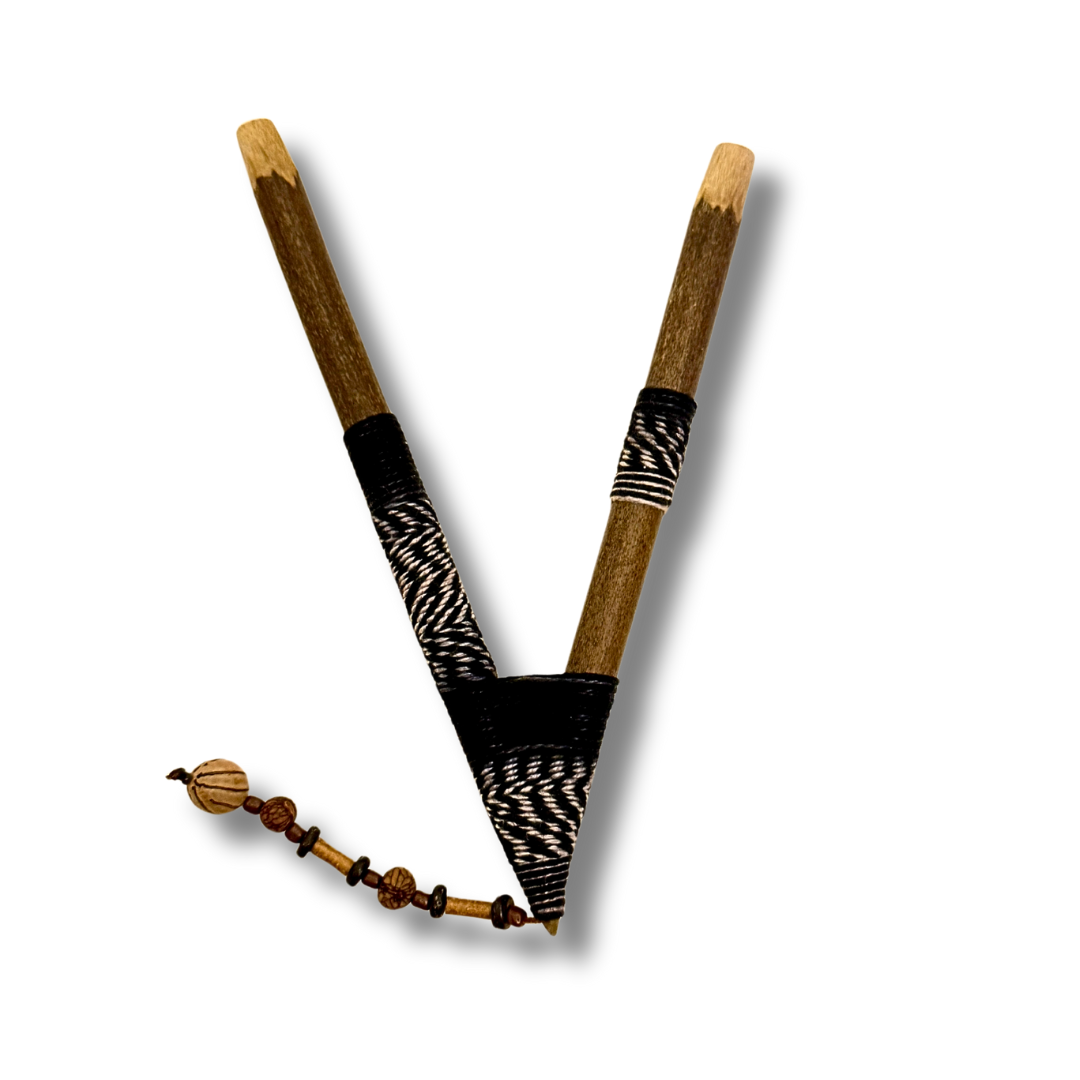 Bamboo Tepi Pipe - Black