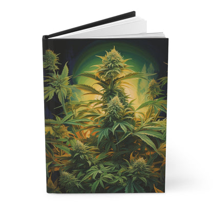 Cannabis Hardcover Journal