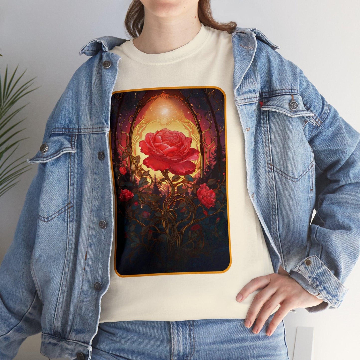 Rose - Unisex Cotton Tee
