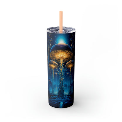 Psilocybin Tumbler with Straw