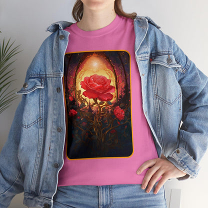 Rose - Unisex Cotton Tee