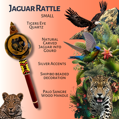 Shipibo Power Animal Rattle - Small