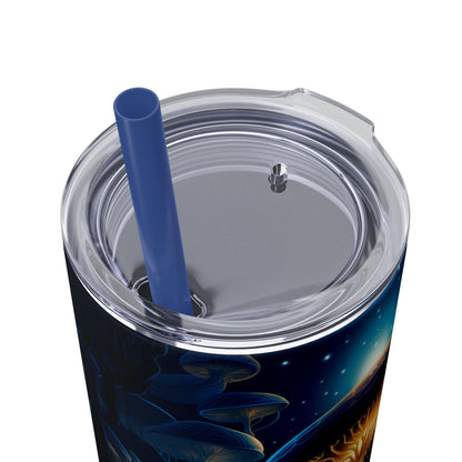Psilocybin Tumbler with Straw