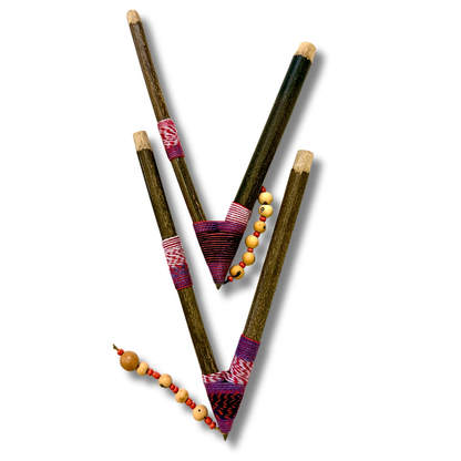 Bamboo Tepi Pipe - Red