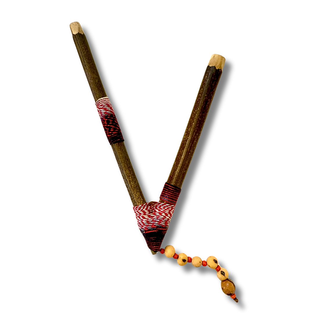 Bamboo Tepi Pipe - Red